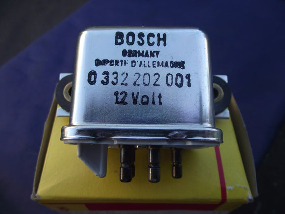 Mercedes NEW Ponton 5 pole Cold Start Relay BOSCH 0332202001 | 220Se 220b 220Sb - Fuel Injection Products